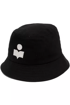 Isabel Marant Haley logo-embroidered bucket hat