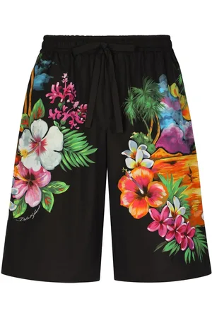Dolce & Gabbana Floral-print bermuda shorts