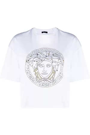 VERSACE Medusa-print cotton T-shirt