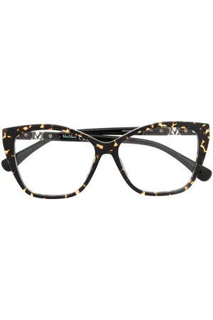 Max Mara Tortoiseshell square frame glasses