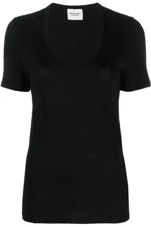 Marant Etoile Scoop-neck short-sleeve T-shirt