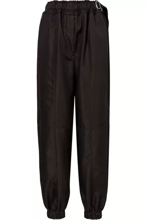 Proenza Schouler Silk Nylon Taffeta Pull On Pant