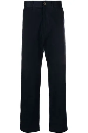 STUDIO NICHOLSON High-waisted cotton trousers