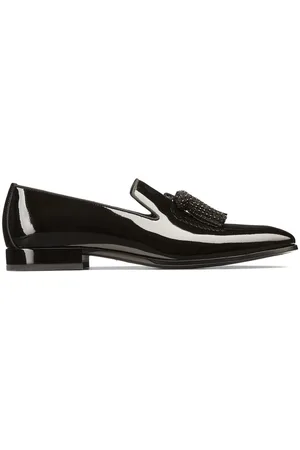 Jimmy Choo Tassel- trim loafers