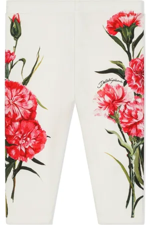 Dolce & Gabbana Floral-print leggings