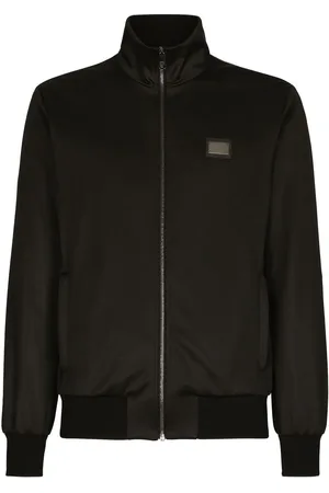 Dolce & Gabbana Logo-tag zip-up sweatshirt