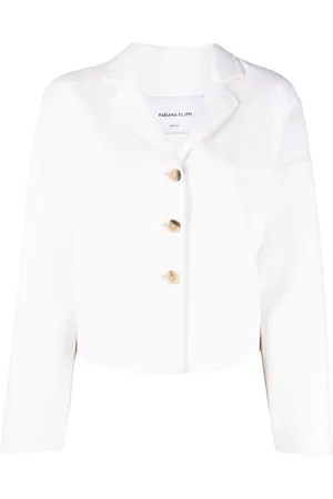 Fabiana Filippi V-neck button-up jacket