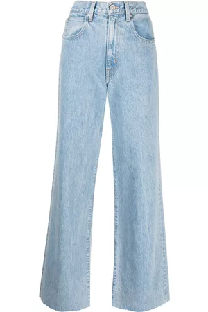 SLVRLAKE High-waited wide-leg jeans