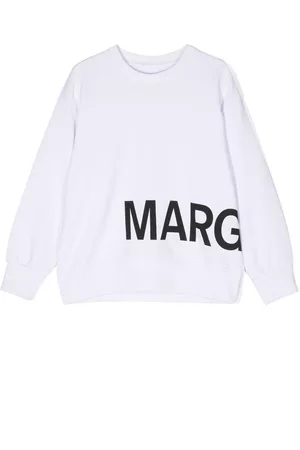 Maison Margiela Logo-print crew-neck sweatshirt