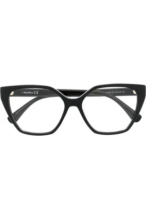 Max Mara Logo-arm detail glasses