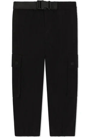 Dolce & Gabbana Belted straight-leg trousers