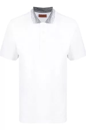 Missoni Zig-zag collar polo shirt