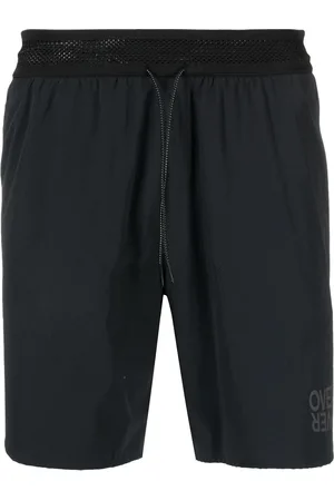 OVER OVER Logo-print gym shorts