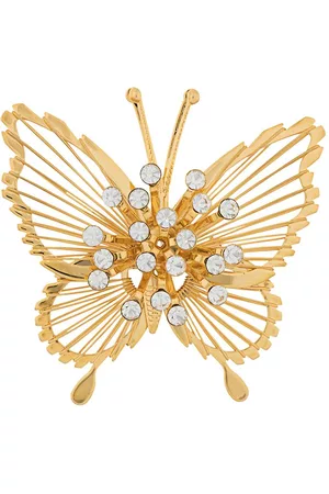 Monet 1980s butterfly brooch