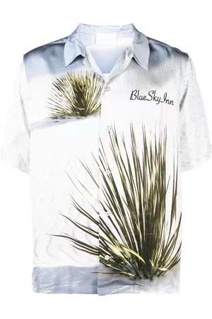 BLUE SKY INN All-over graphic print shirt