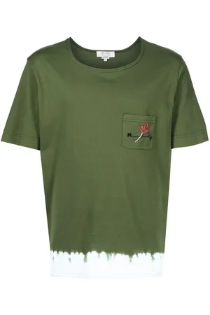 NICK FOUQUET Two-tone short-sleeved T-shirt