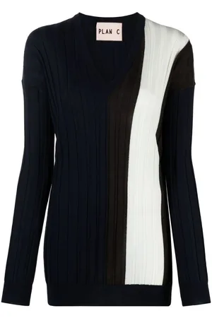 Plan C Long-sleeve merino jumper