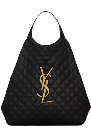 Saint Laurent Cabas Ysl Vinyl Tote Bag