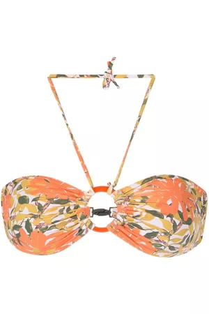CLUBE BOSSA Floral-print bikini top