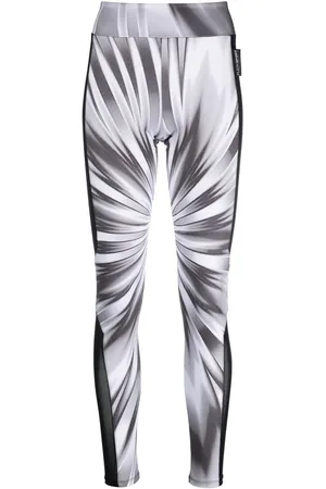Philipp Plein Tie-dye high-waisted leggings