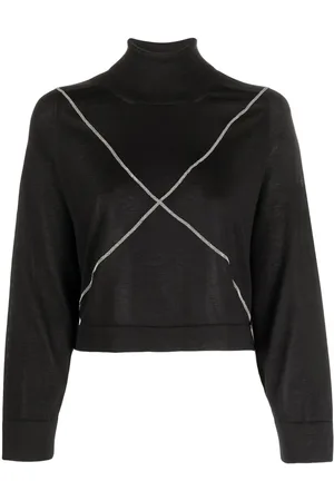 Fabiana Filippi Roll neck knitted jumper