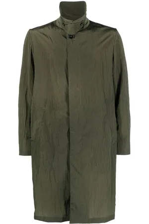MACKINTOSH Pointed-collar single-breasted coat