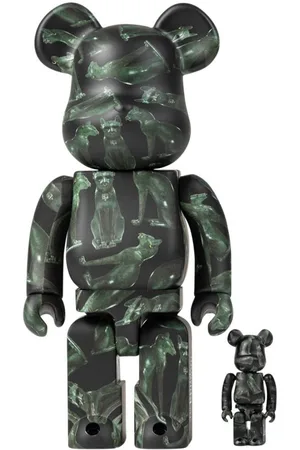 MEDICOM TOY X The British Museum Gayer-Anderson Cat BE@RBRICK 100% and 400% figure set