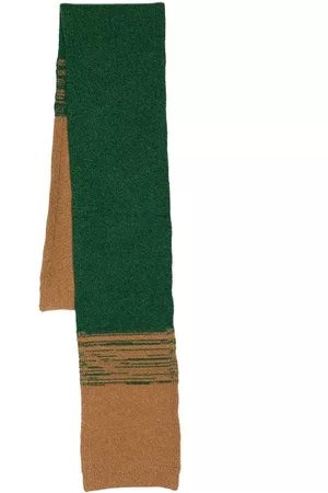 PRINGLE OF SCOTLAND Two-tone knitted scarf