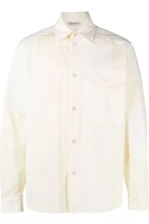 There Was One Patchwork cotton overshirt