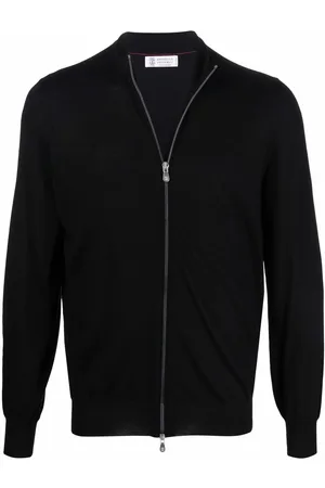 Brunello Cucinelli Zip-up knitted cardigan