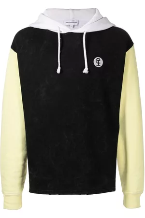 Honey Fucking Dijon Photograph-print colour-block hoodie