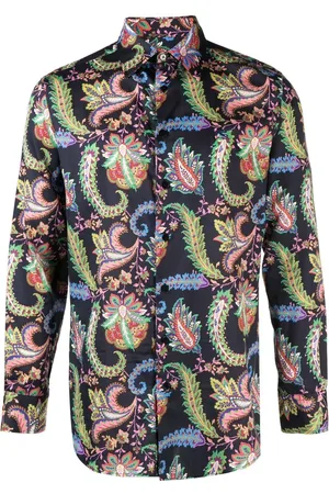 Etro Paisley-print cotton shirt