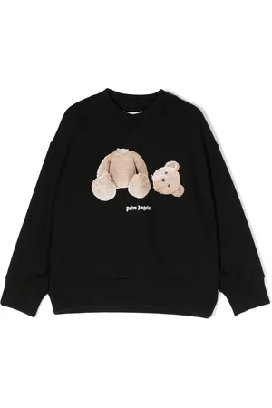 Palm Angels Teddy-print cotton sweatshirt