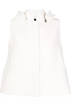 SHIATZY CHEN Mulberry-silk hooded vest