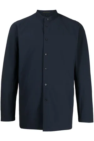 SHIATZY CHEN Collarless long-sleeved shirt