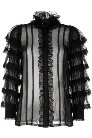 SHIATZY CHEN Ruffled mulberry silk blouse