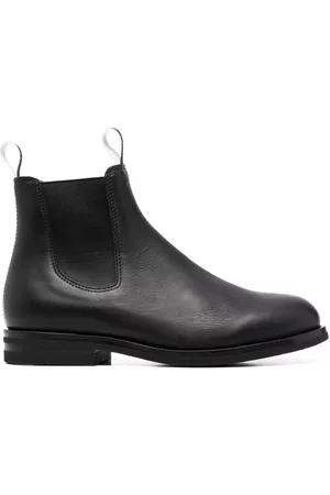 Scarosso William III leather Chelsea boots