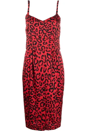 Dolce & Gabbana Leopard-print midi dress