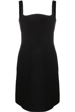 VALENTINO GARAVANI Curved sleeveless dress