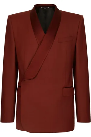Dolce & Gabbana Sicilia-fit double-breasted tuxedo blazer