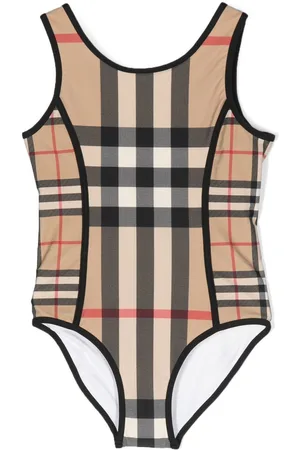 Burberry Vintage Check-print swimsuit