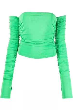The Andamane Off-Shoudler Draped top