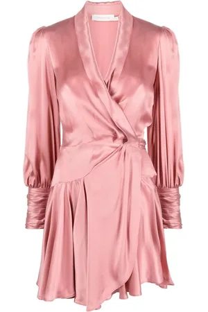 ZIMMERMANN Silk wrap minidress