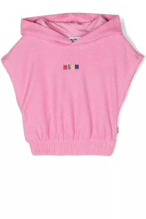 Msgm Cap-sleeves hooded pullover