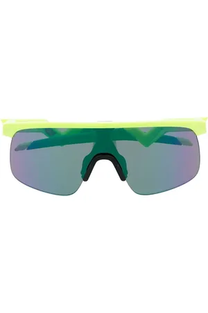 Oakley Oversized mirrored glasses
