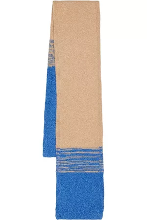 PRINGLE OF SCOTLAND Two-tone knitted scarf