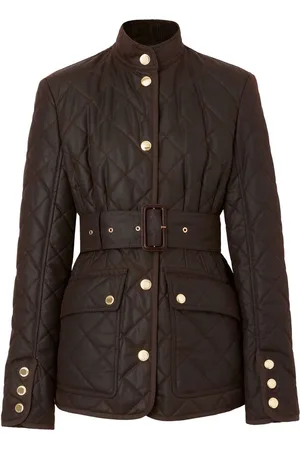 Burberry Belted quilted jacket