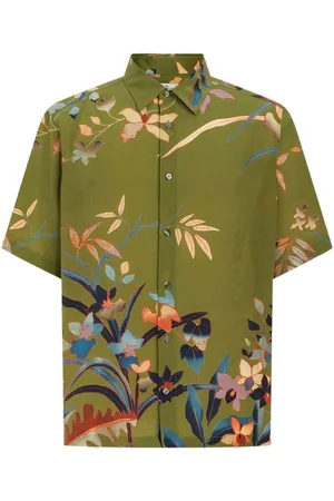 Etro Floral-print silk shirt