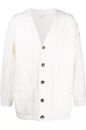 VALENTINO GARAVANI Ribbed-knit cardigan