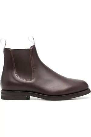 Scarosso William III leather Chelsea boots